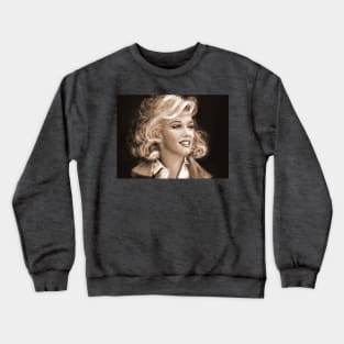 Marilyn Sepia Crewneck Sweatshirt